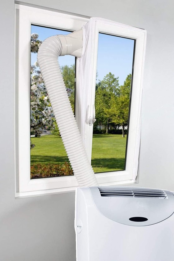Elysium AirLock univerzális ablakszigetelő függöny mobilklímához - Szigetelő függöny - 400 x 32 cm