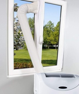Elysium AirLock univerzális ablakszigetelő függöny mobilklímához - Szigetelő függöny - 500 x 32 cm